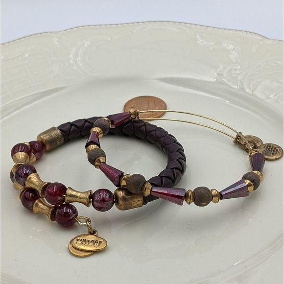 Alex and Ani Depths of the Wild 2 Bracelet Set - Picture 2 of 8